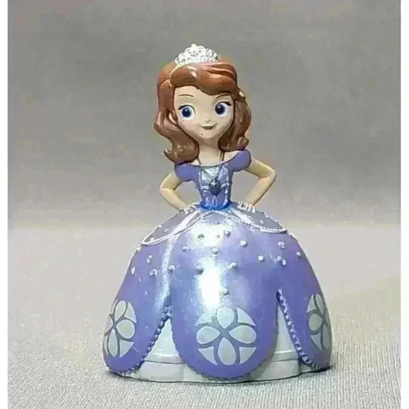 Disney Sofia The First Princess & Amber Figurines Toys Dolls PVC Cake Toppers - Picture 2 of 6
